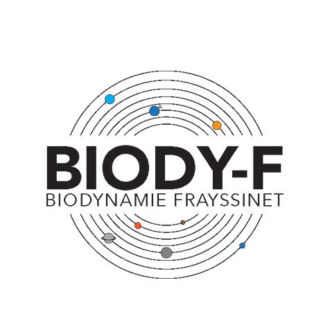 Logo BIODY-F BIODYNAMIE FRAYSSINET, le nouveau site de production Frayssinet